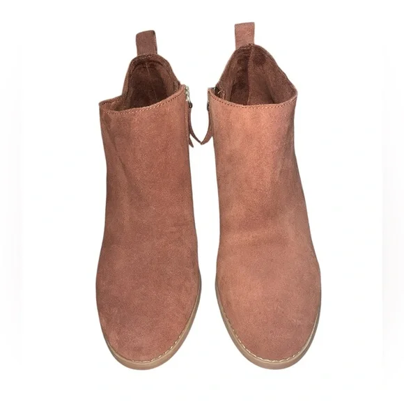 Toms Lea Cutout Heeled Bootie - size 9 - Picture 2 of 7